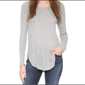 Chaser Thermal Long Sleeve Top W/ button accents